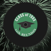 Partytime, Nostalgic Class-Wiedersehen-Untersetzer Runder Pappuntersetzer