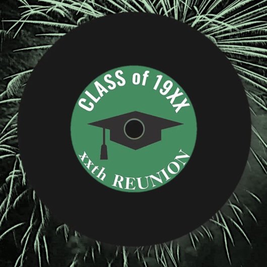 Partytime, Nostalgic Class-Wiedersehen-Untersetzer Runder Pappuntersetzer