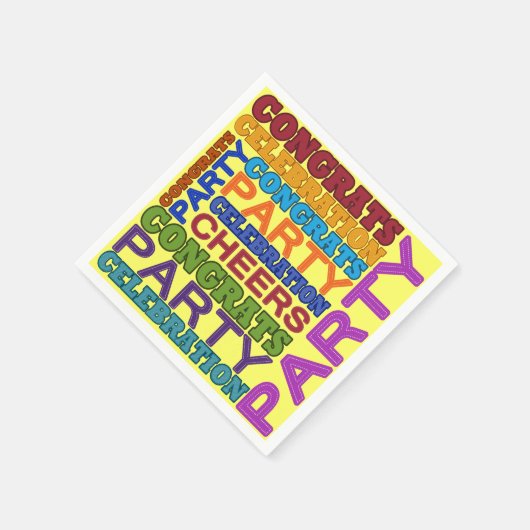 Partytime! Serviette (Ecke)