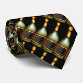 Partyzeit Champagne-Flaschen-Krawatte Krawatte (Gerollt)