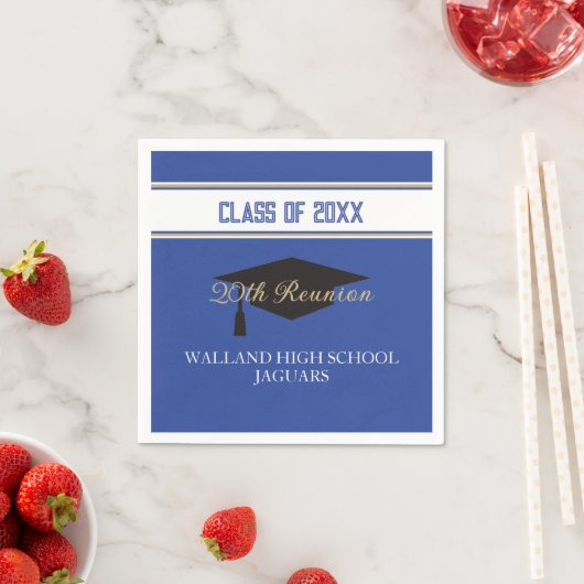 Partyzeit! CUSTOM Class Wiedersehen Napkins Serviette (Beispiel)