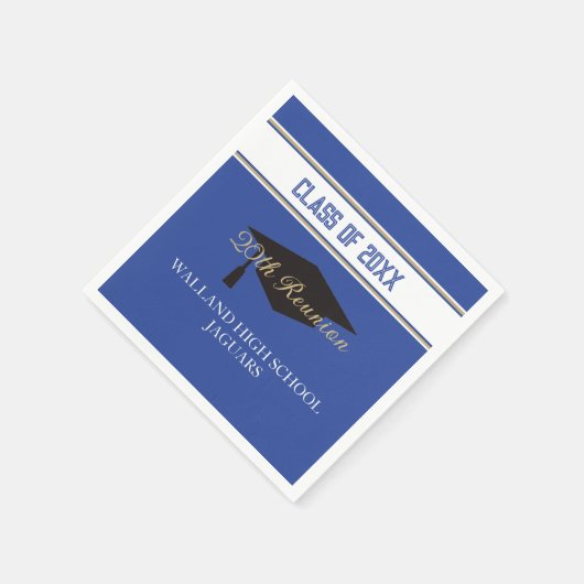 Partyzeit! CUSTOM Class Wiedersehen Napkins Serviette (Ecke)