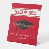 Partyzeit! CUSTOM Class-Wiedersehen Sockelschild (Vorderseite)