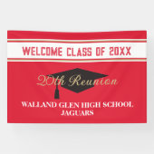 Partyzeit! LARGE CUSTOM Class Wiedersehen Banner (Horizontal)