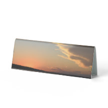 Partyzelt-Schild mit Sonnenuntergang-Motiv (passt