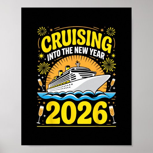 Partyzubehör für Silvester 2026 Fami Poster (Vorne)