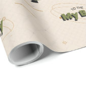 Partyzubehör Geschenkpapier (Rolleneckpunkt)