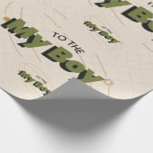 Partyzubehör Geschenkpapier (Ecke)
