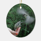 Parus major keramik ornament (Links)