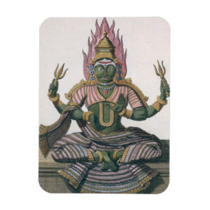 Parvati von "Voyage aux Indes et a la Chine" von Magnet