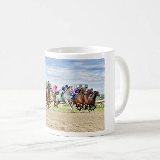 Parx Laufen - Tag Pennsylvanias Derby Kaffeetasse (VorderseiteRechts)