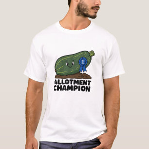 Parzellen-Champion Lustiger Riesen-Kürbis Cartoon T-Shirt