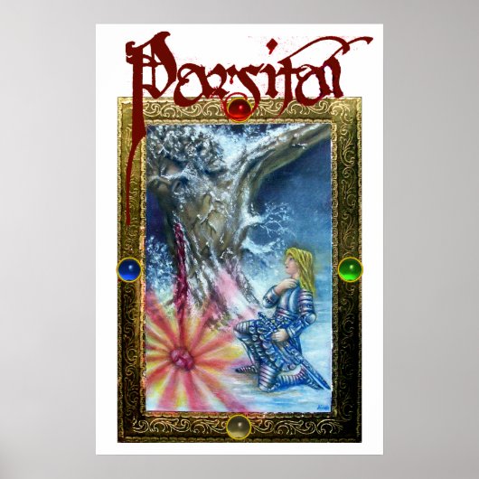 PARZIVAL UND VISION DES HEILIGEN GRAL POSTER (Vorne)