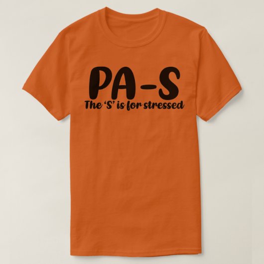 PAS betonte Doktorandin 3 T-Shirt (Design vorne)