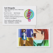 PAS-Brigaden-Visitenkarten Visitenkarte (Vorne/Hinten)