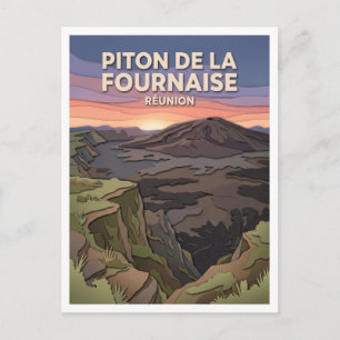 Pas de Bellecombe-Jacob Sainte-Rose Réunion Postkarte