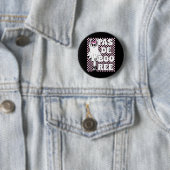 Pas De Boo-free Funny Retro Ballet Ghosts Hallowee Button (Beispiel)
