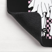 Pas De Boo-free Funny Retro Ballet Ghosts Hallowee Mousepad (Ecke)