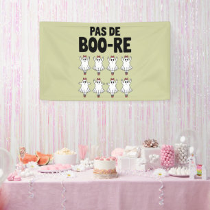 Pas de Boo-re Ballerina Geist Halloween Gruselig Banner