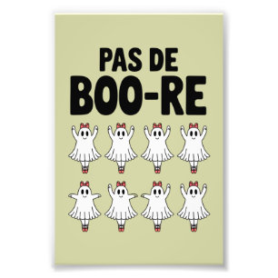 Pas de Boo-re Ballerina Geist Halloween Gruselig Fotodruck