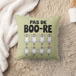 Pas de Boo-re Ballerina Geist Halloween Gruselig Kissen