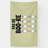 Pas de Boo-re Ballerina Ghost Halloween Spooky Banner (Vertikal)