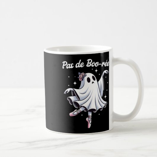Pas De Boo-rée Ballet Dancer Ghost Dance Teacher H Kaffeetasse (Rechts)