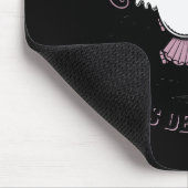 Pas De Boo-rée Ballet Dancer Spooky Ghost Hallowee Mousepad (Ecke)