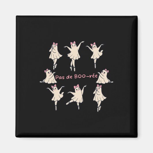 Pas De Boo-rée-Design Magnet (Vorne)