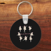 Pas De Boo-rée-Design Schlüsselanhänger (Vorderseite)