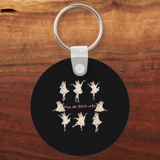 Pas De Boo-rée-Design Schlüsselanhänger (Vorderseite)