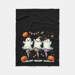 Pas De Boo-rée Funny Ballet Gastgeber Halloween-Ta Fleecedecke