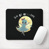 Pas De Boo-rée Funny Ballet Gastgeber Halloween-Ta Mousepad (Mit Mouse)