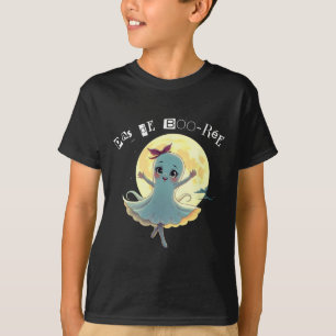 Pas De Boo-rée Funny Ballet Gastgeber Halloween-Ta T-Shirt