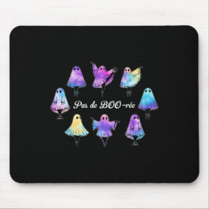 Pas De Boo-rée Funny Ballet Geister Tanz Halloween Mousepad