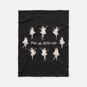 Pas De Boo-rée Funny Ballet Spooky Ghosts Dance Ha Fleecedecke