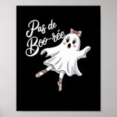 Pas De Boo-rée Funny Byllet Ghosts Halloween Dance Poster (Vorne)