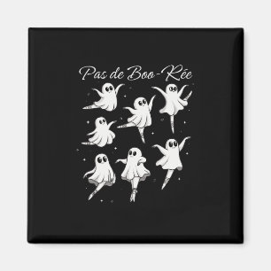 Pas De Boo-rée Funny Ghost Ballett-Tanz Halloween Magnet