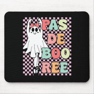 Pas De Boo-ree Funny Vintag Retro Style 70er 80er Mousepad