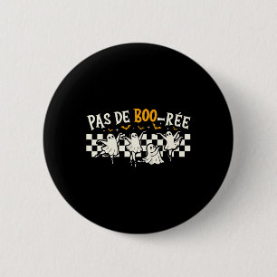 Pas De Boo-rée Ghost Ballet Dancer Halloween Dance Button