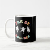 Pas De Boo-ree Ghost Ballet Dancer Halloween Dance Kaffeetasse (Links)