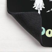 Pas De Boo-ree Ghost Ballet Dancer Halloween Dance Mousepad (Ecke)