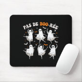 Pas De Boo-rée Ghost Ballet Dancer Halloween Dance Mousepad (Mit Mouse)