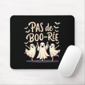 Pas De Boo-rée Ghost Ballet Dancer Halloween Dance Mousepad (Mit Mouse)