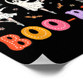 Pas De Boo-rée Ghost Ballet Dancer Halloween Dance Poster (Ecke)