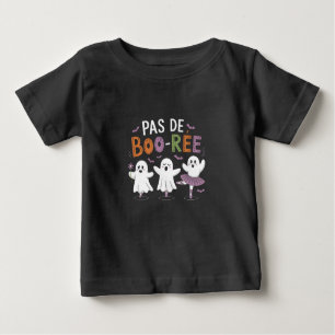 Pas de BOO-ree Ghost Ballet Dancer Lehrer Baby T-shirt