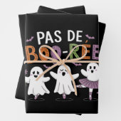 Pas de BOO-ree Ghost Ballet Dancer Lehrer Geschenkpapier Set (Beispiel)