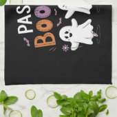 Pas de BOO-ree Ghost Ballet Dancer Lehrer Geschirrtuch (Gefaltet)