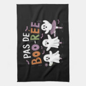 Pas de BOO-ree Ghost Ballet Dancer Lehrer Geschirrtuch (Vertikal)