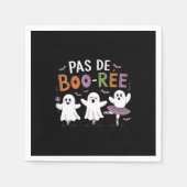Pas de BOO-ree Ghost Ballet Dancer Lehrer Serviette (Vorderseite)